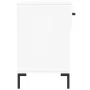 White engineered wood shoe bench 102x35x55 cm by vidaXL, Shoe racks and shoe organizers - Ref: Foro24-829740, Price: 58,66 €,...