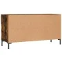 Schuhbank aus Holzwerkstoff, geräucherte Eiche, 102 x 35 x 55 cm von vidaXL, Schuhregale und Schuhorganisatoren - Ref: Foro24...