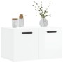 Armario pared madera contrachapada blanco brillo 60x36,5x35 cm de vidaXL, Taquillas y armarios de almacenamiento - Ref: Foro2...