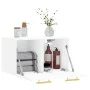 Weißer Wandschrank aus Holzwerkstoff, 60 x 36,5 x 35 cm von vidaXL, Schließfächer und Lagerschränke - Ref: Foro24-830004, Pre...