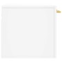 White engineered wood wall cabinet 60x36.5x35 cm by vidaXL, Lockers and storage cabinets - Ref: Foro24-830004, Price: 41,04 €...