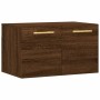 Eichenbrauner Wandschrank aus Holzwerkstoff, 60 x 36,5 x 35 cm von vidaXL, Schließfächer und Lagerschränke - Ref: Foro24-8300...