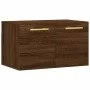Eichenbrauner Wandschrank aus Holzwerkstoff, 60 x 36,5 x 35 cm von vidaXL, Schließfächer und Lagerschränke - Ref: Foro24-8300...