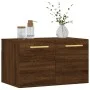 Eichenbrauner Wandschrank aus Holzwerkstoff, 60 x 36,5 x 35 cm von vidaXL, Schließfächer und Lagerschränke - Ref: Foro24-8300...