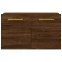 Eichenbrauner Wandschrank aus Holzwerkstoff, 60 x 36,5 x 35 cm von vidaXL, Schließfächer und Lagerschränke - Ref: Foro24-8300...