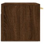 Eichenbrauner Wandschrank aus Holzwerkstoff, 60 x 36,5 x 35 cm von vidaXL, Schließfächer und Lagerschränke - Ref: Foro24-8300...