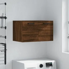 Oak brown engineered wood wall cabinet 60x36.5x35 cm by vidaXL, Lockers and storage cabinets - Ref: Foro24-830027, Price: 41,...