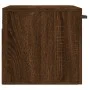 Eichenbrauner Wandschrank aus Holzwerkstoff, 60 x 36,5 x 35 cm von vidaXL, Schließfächer und Lagerschränke - Ref: Foro24-8300...