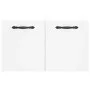 Weißer Wandschrank aus Holzwerkstoff, 60 x 36,5 x 35 cm von vidaXL, Schließfächer und Lagerschränke - Ref: Foro24-830012, Pre...