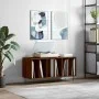 Sperrholz Scheibenmöbel braune Eiche 100x38x48 cm von vidaXL, CD- und DVD-Speicher - Ref: Foro24-831755, Preis: 85,52 €, Raba...