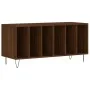Sperrholz Scheibenmöbel braune Eiche 100x38x48 cm von vidaXL, CD- und DVD-Speicher - Ref: Foro24-831755, Preis: 85,52 €, Raba...