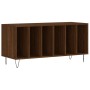 Sperrholz Scheibenmöbel braune Eiche 100x38x48 cm von vidaXL, CD- und DVD-Speicher - Ref: Foro24-831755, Preis: 86,97 €, Raba...