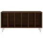 Sperrholz Scheibenmöbel braune Eiche 100x38x48 cm von vidaXL, CD- und DVD-Speicher - Ref: Foro24-831755, Preis: 85,52 €, Raba...