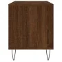 Sperrholz Scheibenmöbel braune Eiche 100x38x48 cm von vidaXL, CD- und DVD-Speicher - Ref: Foro24-831755, Preis: 85,52 €, Raba...