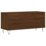 Sperrholz Scheibenmöbel braune Eiche 100x38x48 cm von vidaXL, CD- und DVD-Speicher - Ref: Foro24-831755, Preis: 85,52 €, Raba...