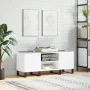 Sperrholz-Disc-Schrank weiß 121x38x48 cm von vidaXL, CD- und DVD-Speicher - Ref: Foro24-831684, Preis: 82,74 €, Rabatt: %
