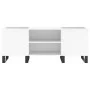 Sperrholz-Disc-Schrank weiß 121x38x48 cm von vidaXL, CD- und DVD-Speicher - Ref: Foro24-831684, Preis: 82,74 €, Rabatt: %