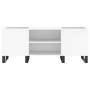 Sperrholz-Disc-Schrank weiß 121x38x48 cm von vidaXL, CD- und DVD-Speicher - Ref: Foro24-831684, Preis: 83,48 €, Rabatt: %