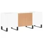 Sperrholz-Disc-Schrank weiß 121x38x48 cm von vidaXL, CD- und DVD-Speicher - Ref: Foro24-831684, Preis: 82,74 €, Rabatt: %