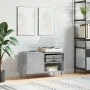 Concrete gray engineered wood disc cabinet 85x38x48 cm by vidaXL, CD and DVD storage - Ref: Foro24-831704, Price: 44,25 €, Di...