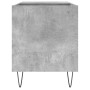 Betongrauer Plattenschrank aus Holzwerkstoff, 85 x 38 x 48 cm von vidaXL, CD- und DVD-Speicher - Ref: Foro24-831704, Preis: 4...