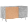 Betongrauer Plattenschrank aus Holzwerkstoff, 85 x 38 x 48 cm von vidaXL, CD- und DVD-Speicher - Ref: Foro24-831704, Preis: 4...
