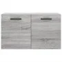 Armario de pared madera de ingeniería gris Sonoma 60x36,5x35 cm de vidaXL, Taquillas y armarios de almacenamiento - Ref: Foro...