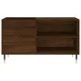 Engineered wood record cabinet in brown oak, 85x38x48 cm by vidaXL, CD and DVD storage - Ref: Foro24-831699, Price: 58,56 €, ...