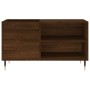 Scheibenmöbel aus brauner Eiche 85x38x48 cm von vidaXL, CD- und DVD-Speicher - Ref: Foro24-831699, Preis: 59,52 €, Rabatt: %