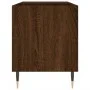 Engineered wood record cabinet in brown oak, 85x38x48 cm by vidaXL, CD and DVD storage - Ref: Foro24-831699, Price: 58,56 €, ...
