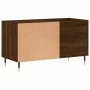 Engineered wood record cabinet in brown oak, 85x38x48 cm by vidaXL, CD and DVD storage - Ref: Foro24-831699, Price: 58,56 €, ...