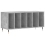 Plattenschrank aus betongrauem Sperrholz, 100 x 38 x 48 cm von vidaXL, CD- und DVD-Speicher - Ref: Foro24-831744, Preis: 63,3...