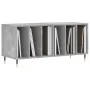 Plattenschrank aus betongrauem Sperrholz, 100 x 38 x 48 cm von vidaXL, CD- und DVD-Speicher - Ref: Foro24-831744, Preis: 62,8...