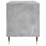 Concrete gray plywood disc cabinet 100x38x48 cm by vidaXL, CD and DVD storage - Ref: Foro24-831744, Price: 63,59 €, Discount: %
