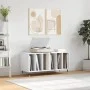 Weißer Plattenschrank aus Sperrholz, 100 x 38 x 48 cm von vidaXL, CD- und DVD-Speicher - Ref: Foro24-831740, Preis: 71,70 €, ...