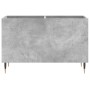 Sperrholz Scheibenschrank betongrau 74,5x38x48 cm von vidaXL, CD- und DVD-Speicher - Ref: Foro24-831720, Preis: 35,70 €, Raba...