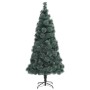 Árbol de Navidad artificial con soporte verde PET 240 cm