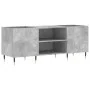 Plattenschrank aus betongrauem Sperrholz, 121 x 38 x 48 cm von vidaXL, CD- und DVD-Speicher - Ref: Foro24-831672, Preis: 90,8...
