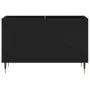 Plattenschrank aus Sperrholz schwarz 74,5x38x48 cm von vidaXL, CD- und DVD-Speicher - Ref: Foro24-831717, Preis: 38,14 €, Rab...