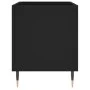 Plattenschrank aus Sperrholz schwarz 74,5x38x48 cm von vidaXL, CD- und DVD-Speicher - Ref: Foro24-831717, Preis: 38,14 €, Rab...
