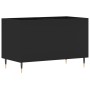 Mueble para discos madera contrachapada negro 74,5x38x48 cm de vidaXL, Almacenamiento para CD y DVD - Ref: Foro24-831717, Pre...
