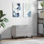 Plattenschrank aus grauem Sonoma-Sperrholz, 74,5 x 38 x 48 cm von vidaXL, CD- und DVD-Speicher - Ref: Foro24-831738, Preis: 4...