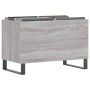 Plattenschrank aus grauem Sonoma-Sperrholz, 74,5 x 38 x 48 cm von vidaXL, CD- und DVD-Speicher - Ref: Foro24-831738, Preis: 4...