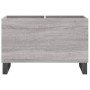 Plattenschrank aus grauem Sonoma-Sperrholz, 74,5 x 38 x 48 cm von vidaXL, CD- und DVD-Speicher - Ref: Foro24-831738, Preis: 4...