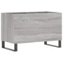 Mueble discos madera contrachapada gris sonoma 74,5x38x48 cm de vidaXL, Almacenamiento para CD y DVD - Ref: Foro24-831738, Pr...