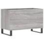 Plattenschrank aus grauem Sonoma-Sperrholz, 74,5 x 38 x 48 cm von vidaXL, CD- und DVD-Speicher - Ref: Foro24-831738, Preis: 4...