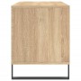 Plattenschrank aus Sonoma-Eichensperrholz, 100 x 38 x 48 cm von vidaXL, CD- und DVD-Speicher - Ref: Foro24-831759, Preis: 84,...
