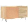 Sonoma Eiche Holzwerkstoff Scheibenmöbel 85x38x48 cm von vidaXL, CD- und DVD-Speicher - Ref: Foro24-831703, Preis: 51,29 €, R...