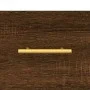 Engineered wood shoe bench in brown oak color, 102x35x55 cm. by vidaXL, Shoe racks and shoe organizers - Ref: Foro24-829731, ...