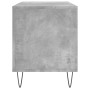 Concrete gray plywood disc cabinet 100x38x48 cm by vidaXL, CD and DVD storage - Ref: Foro24-831752, Price: 63,61 €, Discount: %